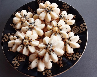 Galletas SPRITZ de graduación - 3 docenas de galletas Spritz caseras de almendras frescas - No aptas para celíacos.