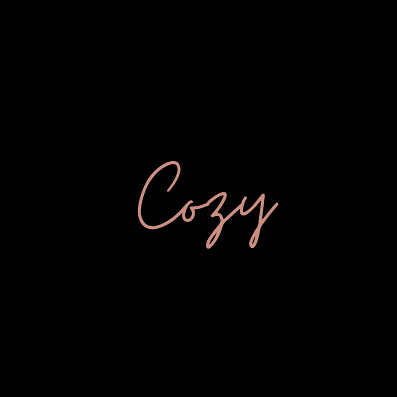 Cozy - Etsy