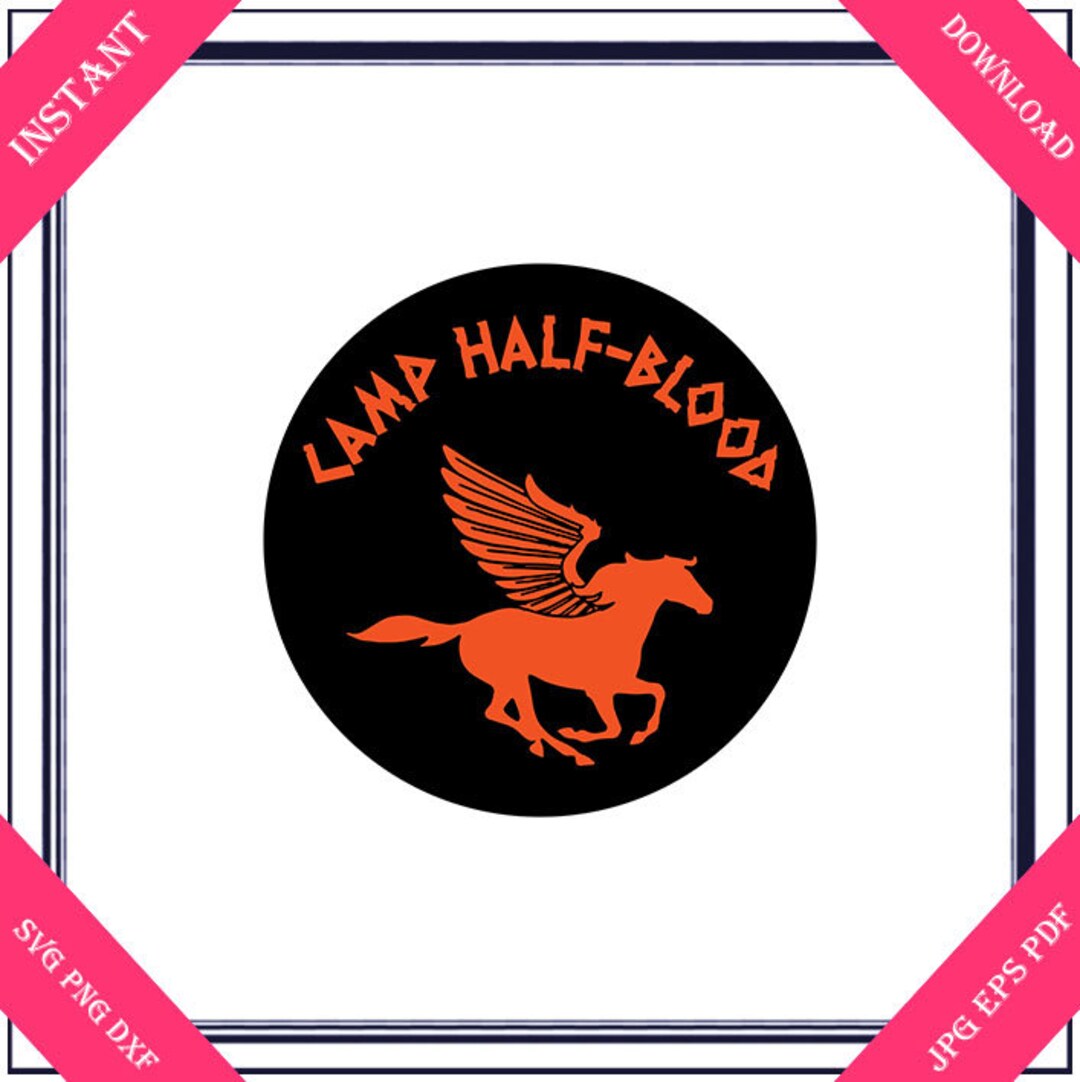 Camp Half Blood SVG Files Clipart Printable Instant - Etsy Finland
