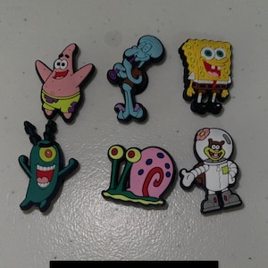 spongebob and patrick jibbitz