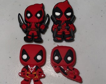 deadpool crocs charm