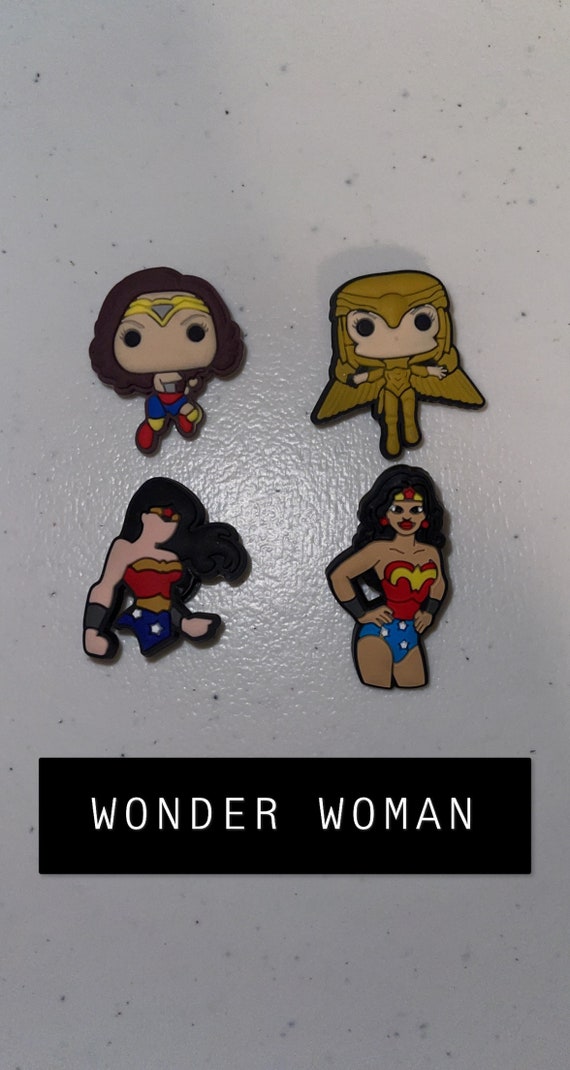 wonder woman croc charm