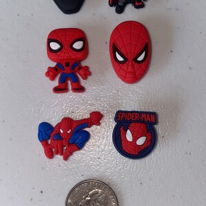 spiderman croc charm