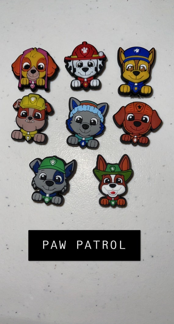 paw patrol charms for crocs