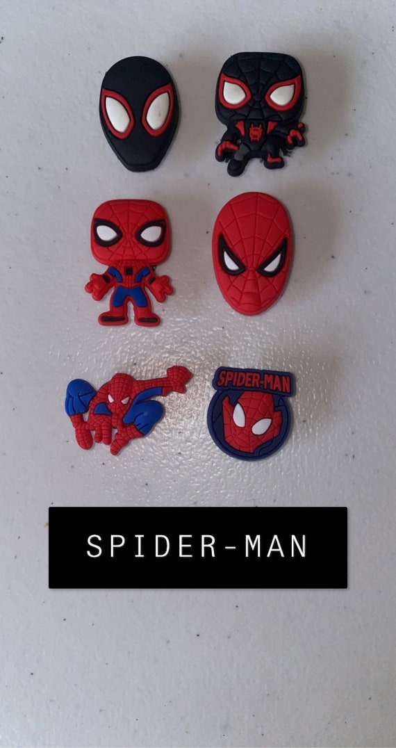 crocs spiderman charm