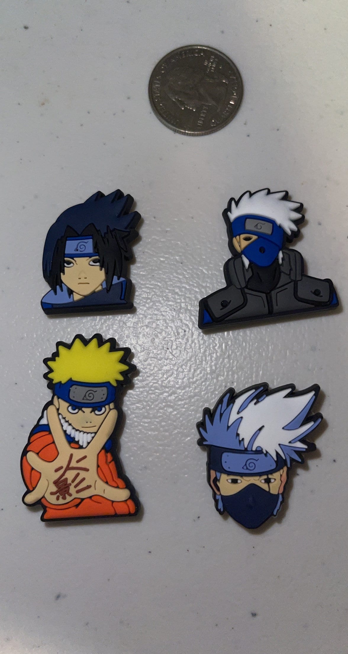 Shoe Charms For Crocs 4pc Naruto Set Etsy