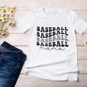 Baseball Mama Unisex Tee, Sporty Mom T-Shirt, Cute Softball Mother Shirt, Game Day Outfit, Athletic Family Fanwear, Cheer Team Gift