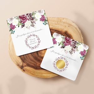 Carte à gratter Veux tu être ma marraine? , Annonce, Demande, Heureux événements, Marraine, Parrain, Naissance...