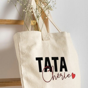 Torba typu tote Tata Chérie / torba na zakupy / pomysł na prezent / ciocia