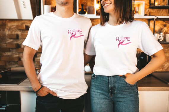 Haut Message Solidarité Santé T-shirt Rose "Tough Guys Wear Pink" En Soutien à La Sensibilisation Au Cancer Du Sein - 100% Coton - Neuf Avec étiquette Cotton Short Sleeve Threadrock