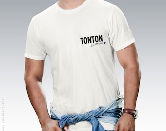 T-shirt  Tonton d'amour / idée cadeau / cadeau / oncles / tante