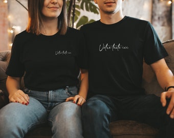 Anpassbares T-Shirt / Ihr Text hier / personalisiert / Geschenkidee / Geschenk