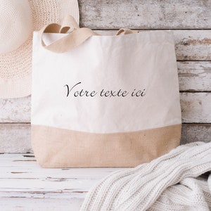 Customizable shopping bag / gift idea / gift / personalized / trendy / shopping bag / bag