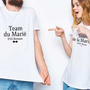T-shirt Future Mariée Prénom / mariage / wedding / idée cadeau / EVJF / cadeau / personnalisé / personnalisable image 3