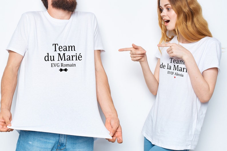 T-shirt Future Mariée Prénom / mariage / wedding / idée cadeau / EVJF / cadeau / personnalisé / personnalisable image 3