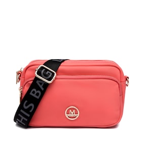 Crossbodybag vegane multiway Umhängetasche in Orange- limitierte Auflage