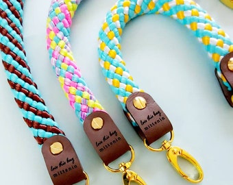 unique statement rope handle - replacement strap/bag strap/handbag handle - short / long