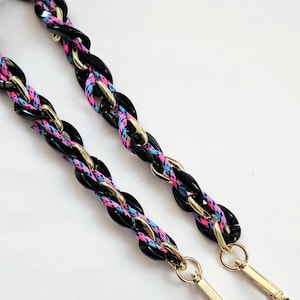 Einzigartige Chunkychain & Bagstrap als Taschenktette/ Handykette / Brillenkette -ca 70 cm