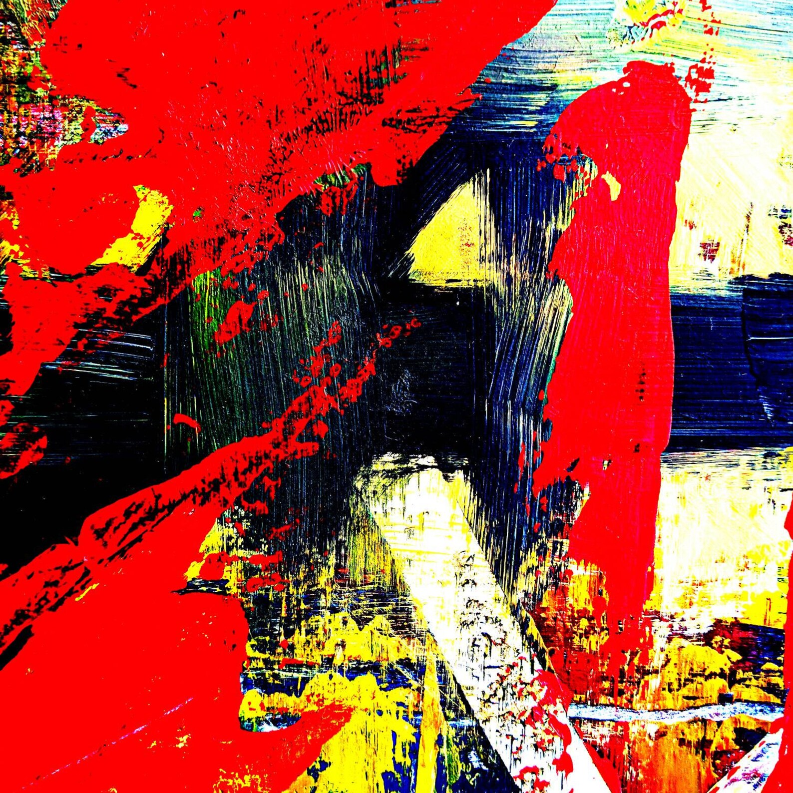 Abstract noise painting Etsy