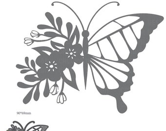 Wykrojniki do cięcia metalu, wykrojniki do motyli, kwiatowe dekoracje, papier do scrapbookingu, forma do noży, dziurkacze, szablony