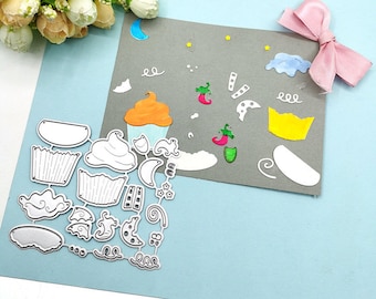 Lot De 6 Matrices De Découpe En Métal Pour étiquettes Suspendues