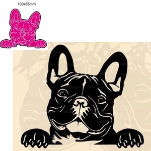 Artisanat Métal Coupure Matrices couper moule animal chien décoration de chien Scrapbook artisanat couteau moule lame poinçon pochoirs meurt