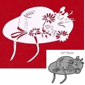 Craft Metal Cutting Dies cut die mold Flower hat cage decoration Scrapbook paper craft knife mould blade punch stencils dies
