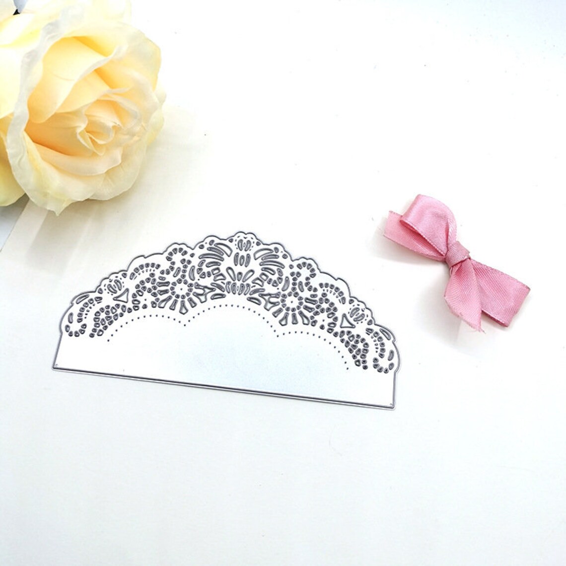 Lace Greeting Edge Metal Cutting Dies Reusable Metal Dies for