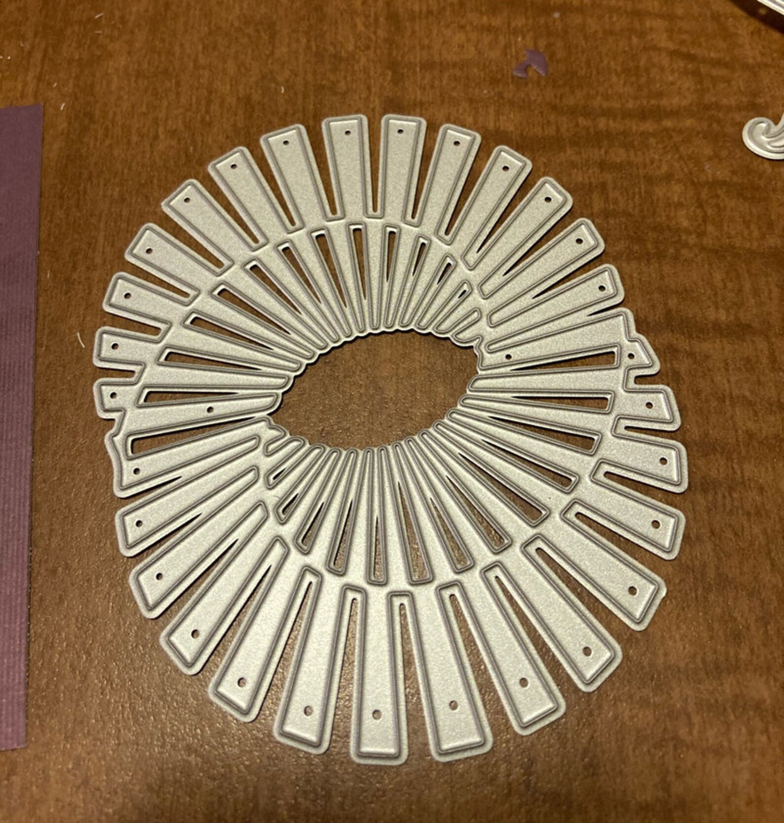 Craft Metal Cutting Dies Cut Die Mold Round Spiral Stripes Etsy