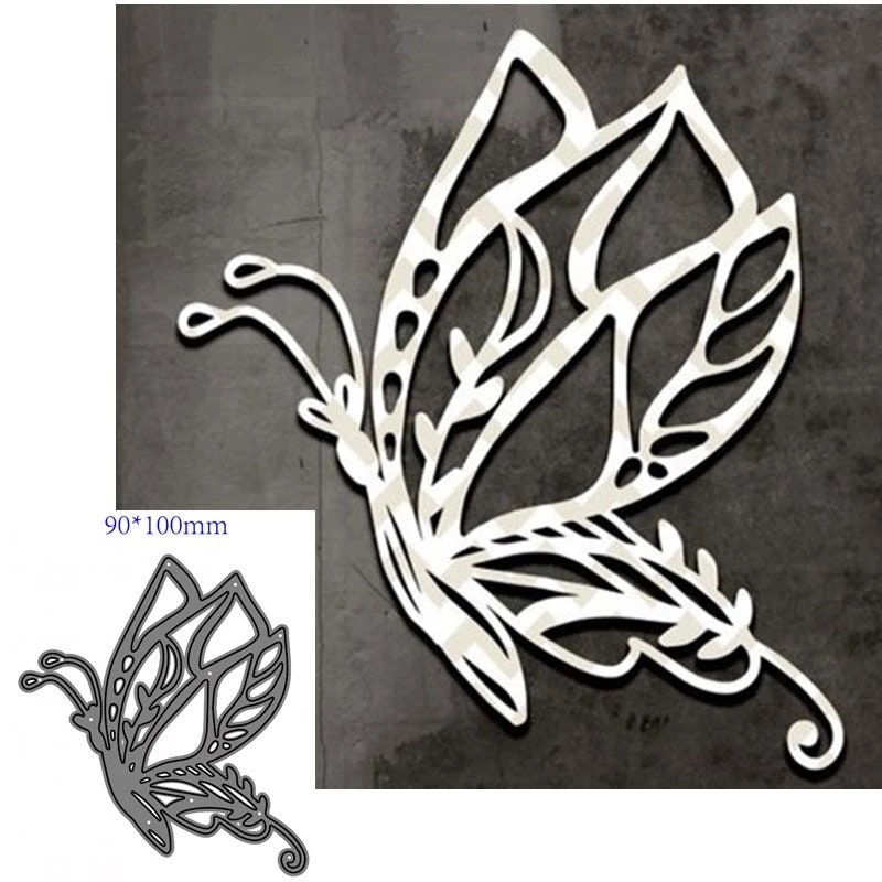 Large Butterfly Dies, Butterfly Die Set, Butterfly Dies for Card Making ...