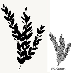 Craft Metal Cutting Dies cut die mold Grass leaves decoration Scrapbook carta artigianale coltello coltello lama punzoni muore