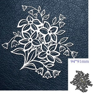 Metal cutting dies cut die mold Flower leaf decoration Scrapbook paper craft knife mould blade punch stencils