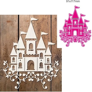 Craft Metal Cutting Dies cut die mold castle decoration Scrapbook paper craft knife mould blade punch stencils dies