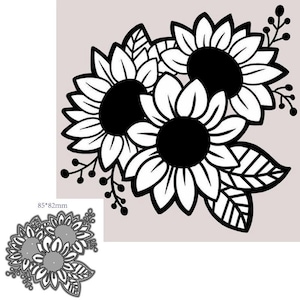 Craft Metal Cutting Dies cut die mold Flower petal decoration Scrapbook paper craft knife mould blade punch stencils dies