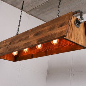 Billiard & Pool Table Light Wood Pendant Lighting Kitchen Island Lights Fixture