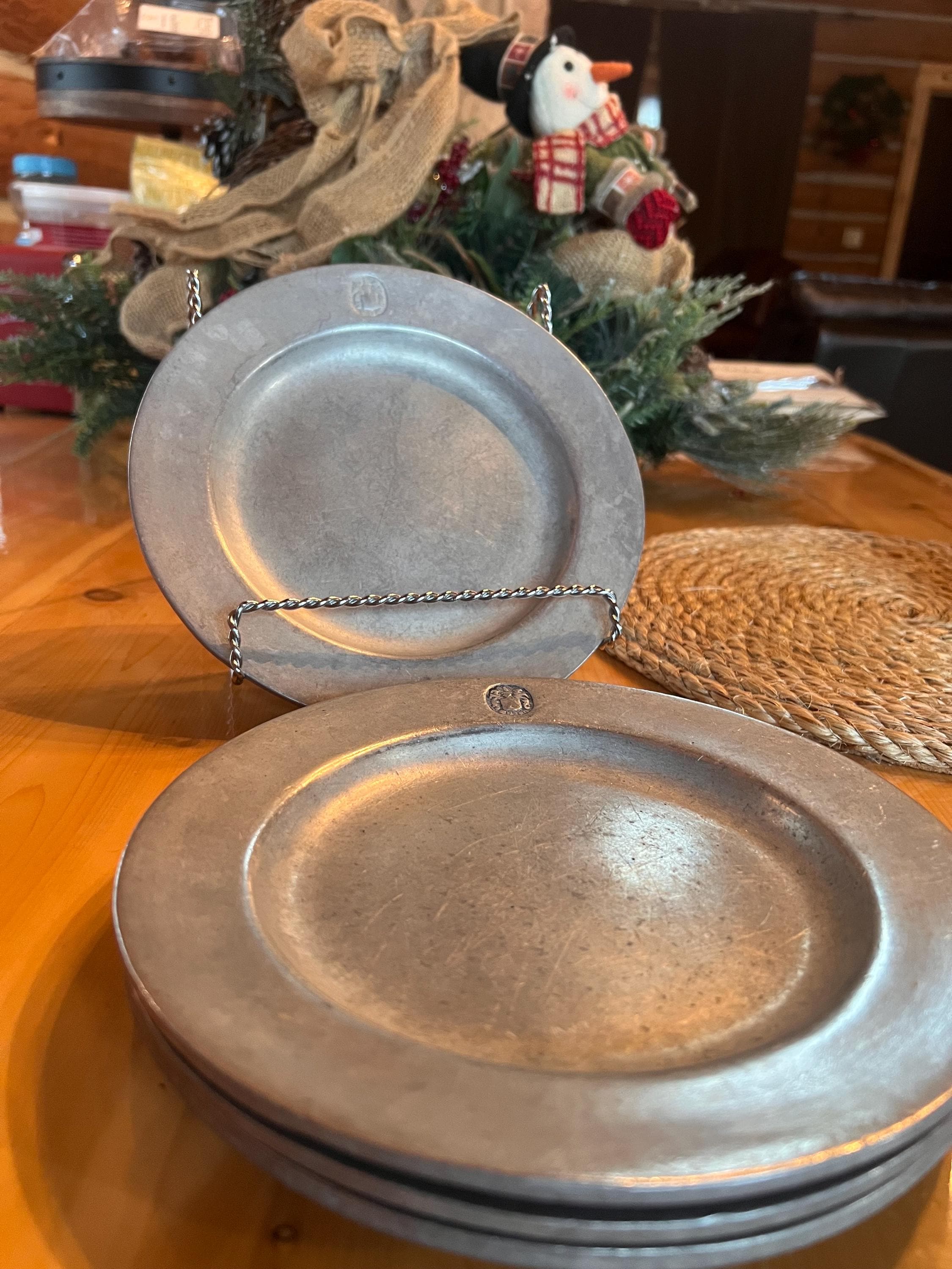 Wilton Pewter Plates - Etsy