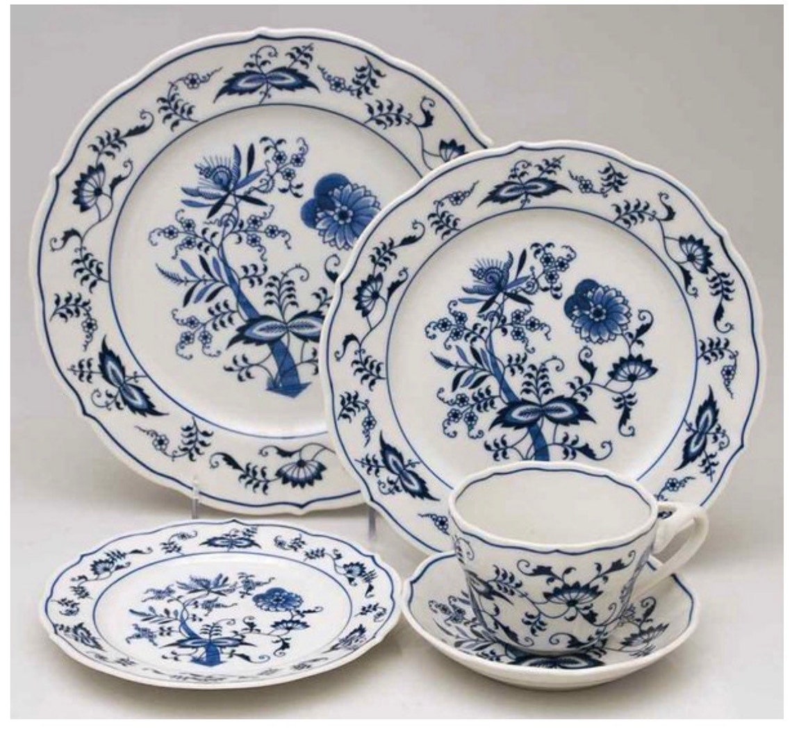 Blue danube china fruit bowls cups and saucer casserole Etsy