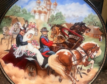 Tianex Bradford Exchange- Russian Fairy Tale Plate 1990 - Etsy