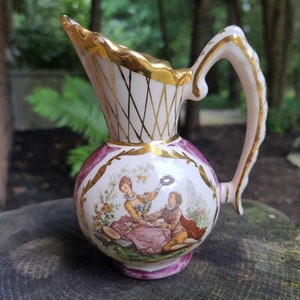 Vase Courting Couple Made in Belgium
