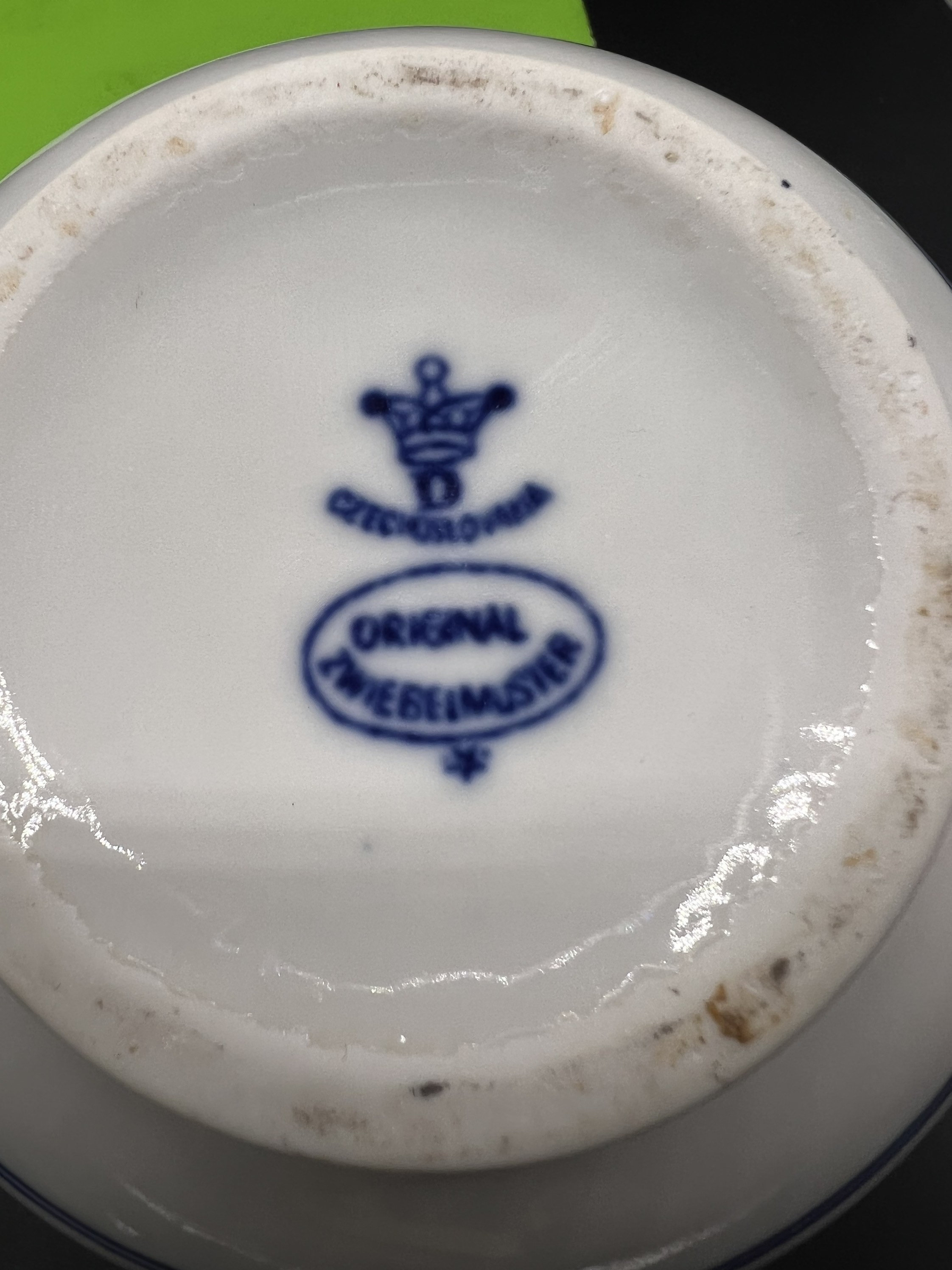 Vintage Zwiebelmuster Porcelain Original Bohemia Blue Onion Vintage Zwiebelmuster Porcelain Original Bohemia Blue Onion
