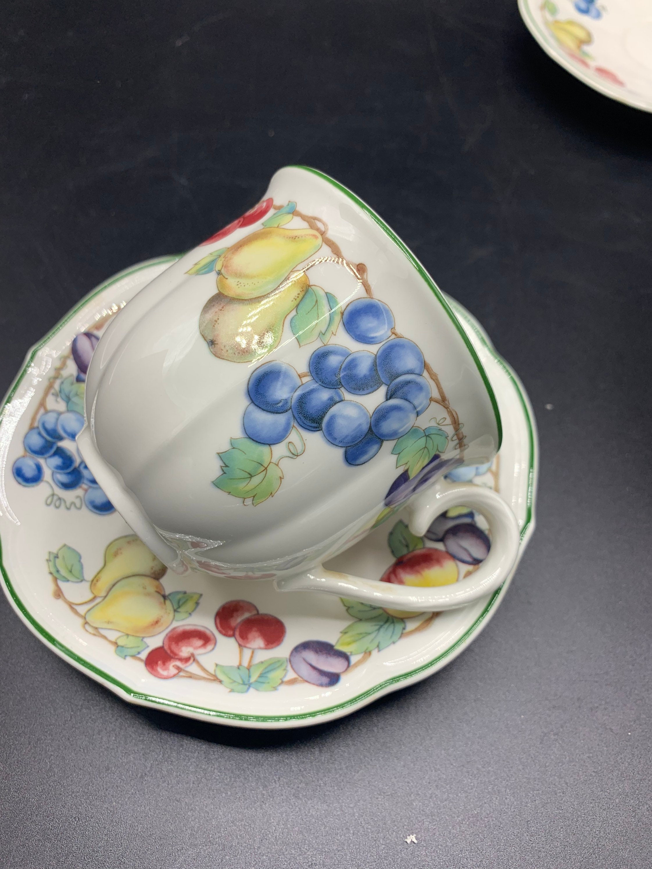 ビレロイ&ボッホ MELINAオーバルプレート Villeroy and Boch Melina Cereal Bowl Cup & Saucer Germany - Etsy