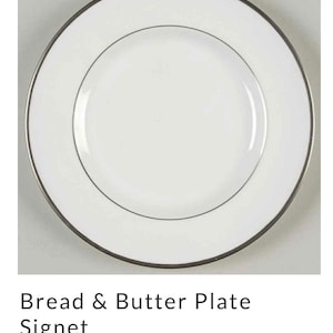 Signet by ROYAL DOULTON soup bowl, salad plates bread and butter , saucers China Pattern #H4974