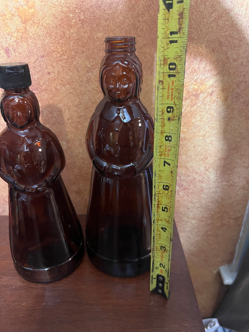 Vintage Mrs. Butterworth Syrup Bottle Mrs. Butterworth Amber Etsy