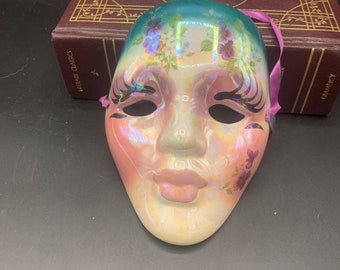 mardi gras mask wall hanging