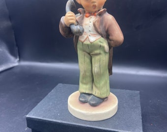 Hello M.I. Hummel Figurine 124/1 Trademark 2 Goebel W.Germany