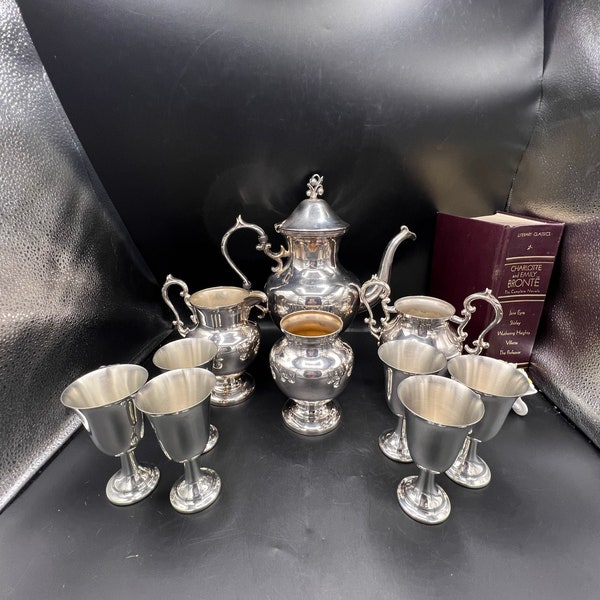 Pewter Tea Set Etsy