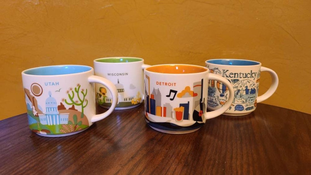 Starbucks You Are Here Collector Series Mug Starbucks