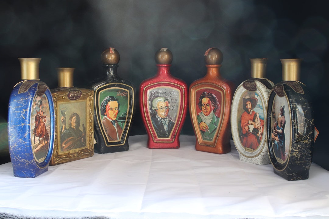 Jim Beam Collectible Decanters Etsy