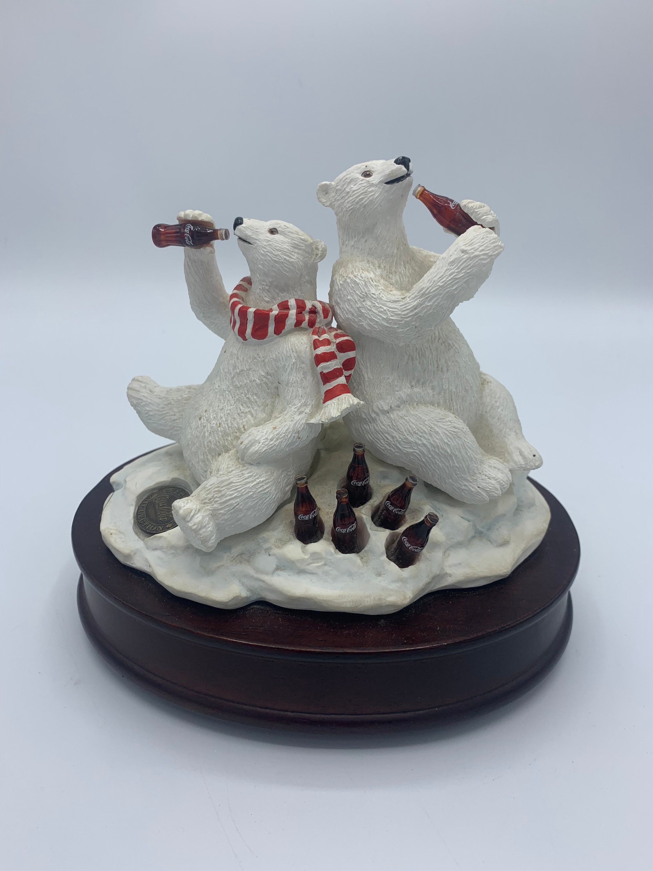 1 Coca-cola the Snack Factory Inc. Polar Bear Piggy Bank. 1