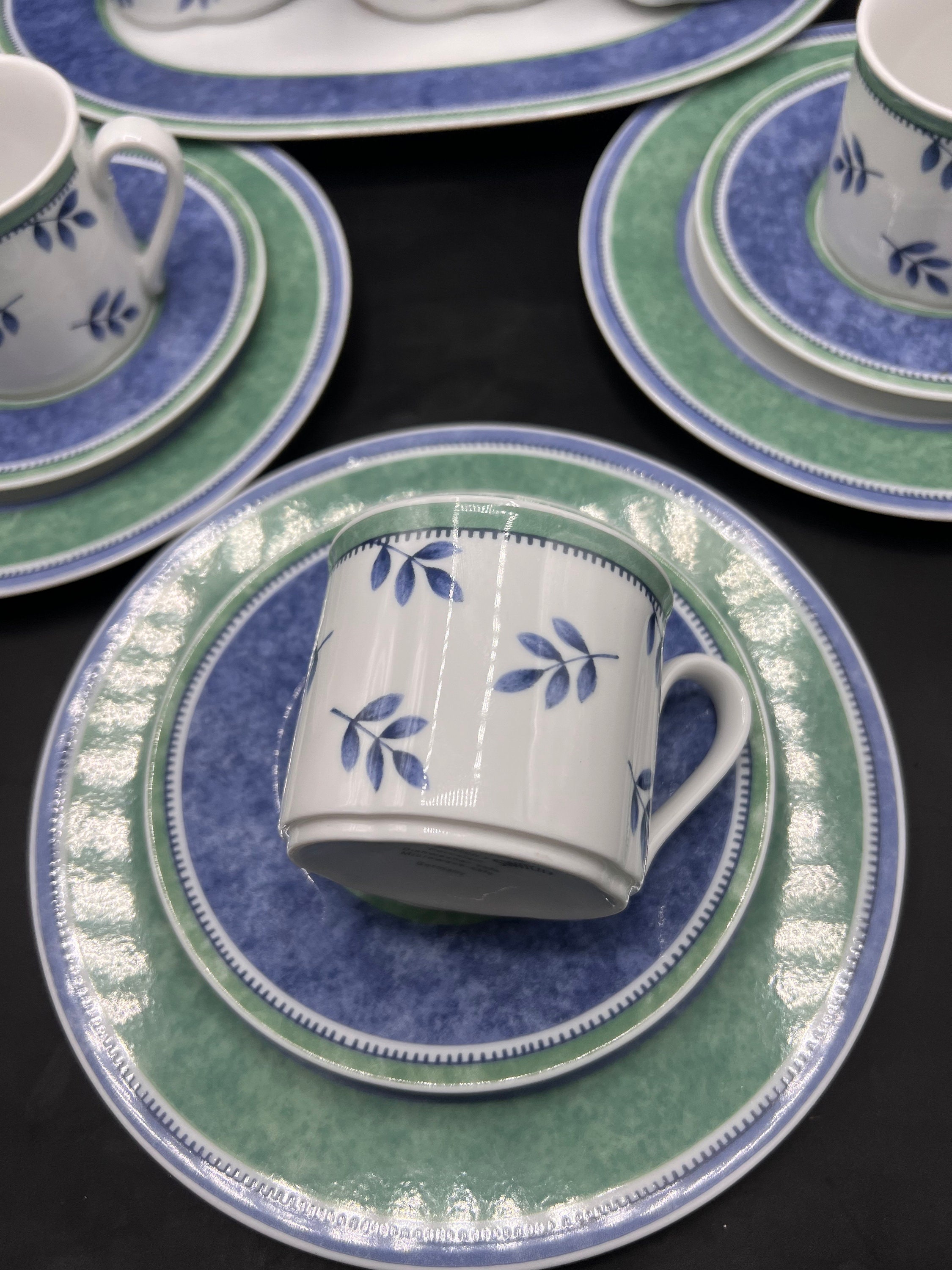 Villeroy and Boch Switch 3 Tea Set Including Teapot, Creamer and